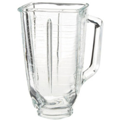 VASO CUADRADO DE VIDRIO MARCA OSTER