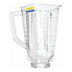 VASO CUADRADO DE POLICARBONATO TIPO OSTER